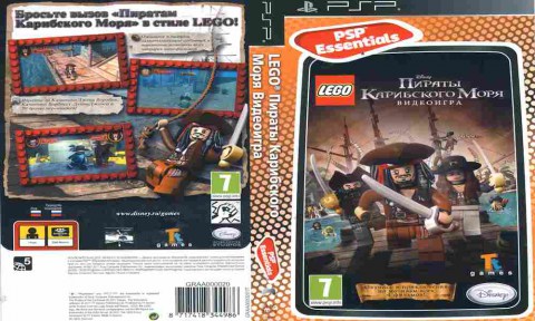 Игра LEGO Пираты Карибского Моря ESSENTIALS, Sony PSP, 178-73, Баград.рф